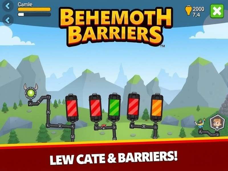 Behemoth Barriers Game Screenshot